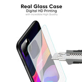 Colorful Fluid Glass Case for Realme X7 Pro