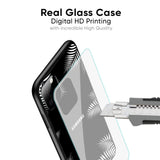 Zealand Fern Design Glass Case For Samsung Galaxy M34 5G
