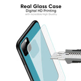 Oceanic Turquiose Glass Case for Vivo V23 5G