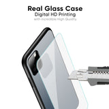 Smokey Grey Color Glass Case For Vivo Y15s
