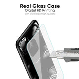 Zealand Fern Design Glass Case For Redmi 12