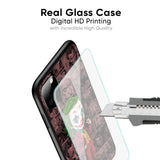 Joker Cartoon Glass Case for Redmi Note 12