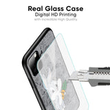 Cute Baby Bunny Glass Case for Vivo V21e