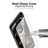 Astro Glitch Glass Case for Realme 9 5G