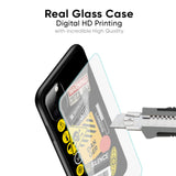 Danger Signs Glass Case for Samsung Galaxy A30s