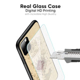 Magical Map Glass Case for Xiaomi Redmi Note 8 Pro