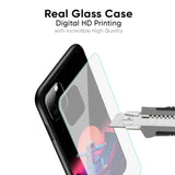 Retro Astronaut Glass Case for Poco X4 Pro 5G