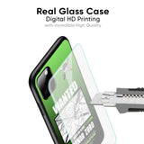 Zoro Wanted Glass Case for Vivo V27 5G