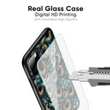 Peacock Feathers Glass case for OnePlus 11 5G