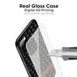 Branded Texture Glass Case for Google Pixel 6a