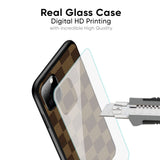 Brown Block Glass Case for Google Pixel 6a