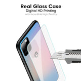 Blue & Pink Ombre Glass case for Google Pixel 6a