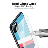Pink & White Stripes Glass Case For Google Pixel 8 Pro