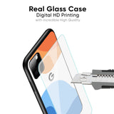 Wavy Color Pattern Glass Case for Google Pixel 7A