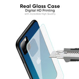 Celestial Blue Glass Case For iPhone X