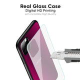 Pink Burst Glass Case for Oppo F19 Pro