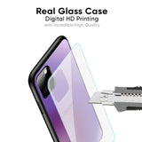 Ultraviolet Gradient Glass Case for Oppo F19 Pro