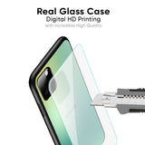 Dusty Green Glass Case for Vivo V27 5G