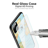 Fly Around The World Glass Case for Xiaomi Redmi Note 8