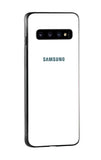 Arctic White Glass Case for Samsung Galaxy S10