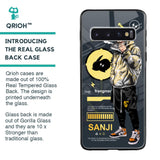 Cool Sanji Glass Case for Samsung Galaxy S10