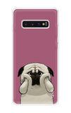 Chubby Dog Samsung Galaxy S10 Back Cover