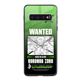 Zoro Wanted Samsung Galaxy S10 Plus Glass Back Cover Online