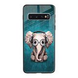 Adorable Baby Elephant Samsung Galaxy S10 Plus Glass Back Cover Online