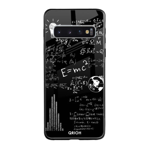 Funny Math Samsung Galaxy S10 Plus Glass Back Cover Online