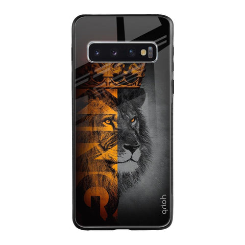 King Of Forest Samsung Galaxy S10 Plus Glass Back Cover Online