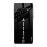 Follow Your Dreams Samsung Galaxy S10 Plus Glass Back Cover Online