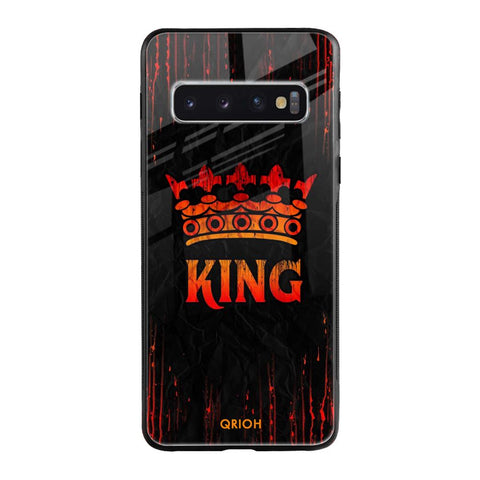 Royal King Samsung Galaxy S10 Plus Glass Back Cover Online