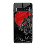 Red Moon Tiger Samsung Galaxy S10 Plus Glass Back Cover Online