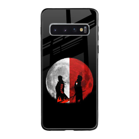 Anime Red Moon Samsung Galaxy S10 Plus Glass Back Cover Online