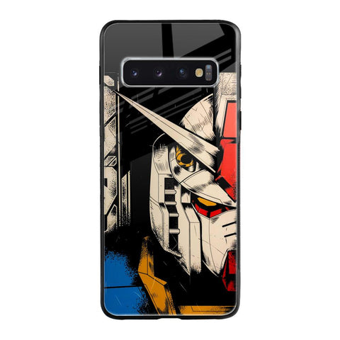 Transformer Art Samsung Galaxy S10 Plus Glass Back Cover Online