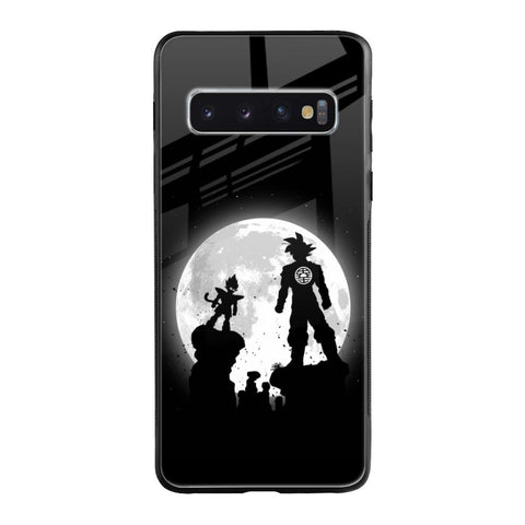 True Saiyans Samsung Galaxy S10 Plus Glass Back Cover Online