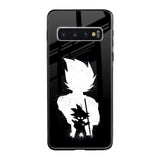 Monochrome Goku Samsung Galaxy S10 Plus Glass Back Cover Online