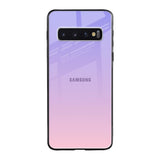 Lavender Gradient Samsung Galaxy S10 Plus Glass Back Cover Online