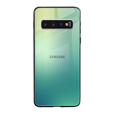 Dusty Green Samsung Galaxy S10 Plus Glass Back Cover Online