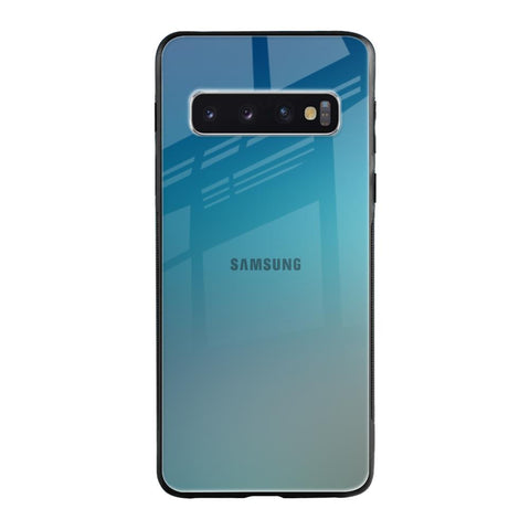 Sea Theme Gradient Samsung Galaxy S10 Plus Glass Back Cover Online