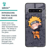 Orange Chubby Glass Case for Samsung Galaxy S10 Plus