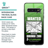 Zoro Wanted Glass Case for Samsung Galaxy S10 Plus