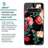 Floral Bunch Glass Case For Samsung Galaxy S10 Plus