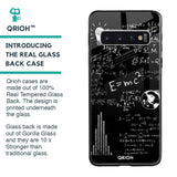 Funny Math Glass Case for Samsung Galaxy S10 Plus