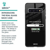 Error Glass Case for Samsung Galaxy S10 Plus