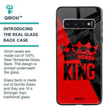 I Am A King Glass Case for Samsung Galaxy S10 Plus