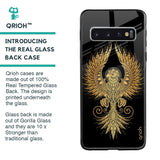 Mythical Phoenix Art Glass Case for Samsung Galaxy S10 Plus