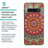 Elegant Mandala Glass Case for Samsung Galaxy S10 Plus