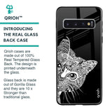 Kitten Mandala Glass Case for Samsung Galaxy S10 Plus