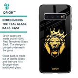 Lion The King Glass Case for Samsung Galaxy S10 Plus